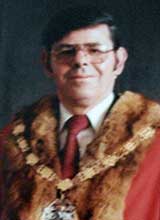 Picture of Cllr. K. Davies. Mayor of Llanelli 1980 - 81 
